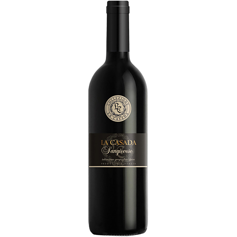 Вино La Casada Sangiovese красное сухое 11%, 750мл
