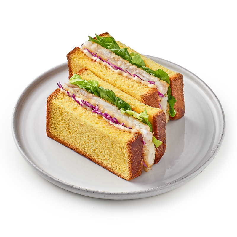Сэндвич Кацу - сандо с филе трески и острым соусом Шеф Перекрёсток, 230г — фото 2