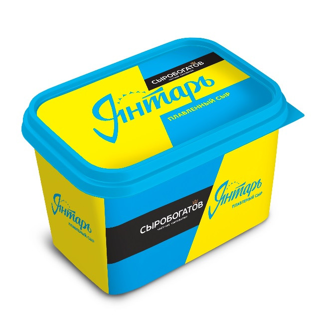 Сыр плавленый Сыробогатов Янтарь 60%, 400г — фото 2