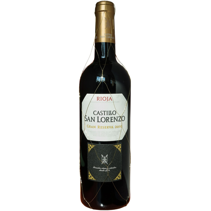 Вино Castillo San Lorenzo Gran Reserva красное сухое 12.5%, 750мл