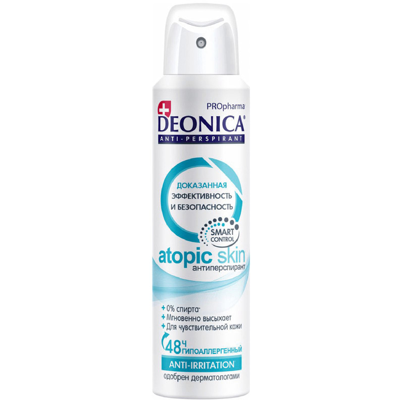 Антиперспирант Deonica Propharma Atopic Skin, 150мл