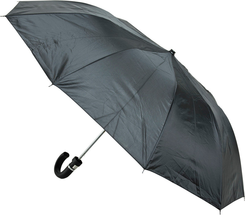 Зонт мужской Raindrops полуавтомат чёрный — фото 2