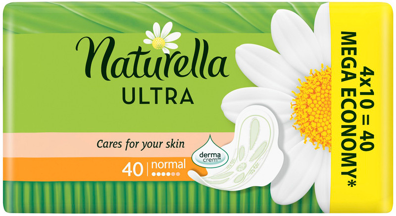 Прокладки Naturella Ultra camomile normal, 40шт — фото 1