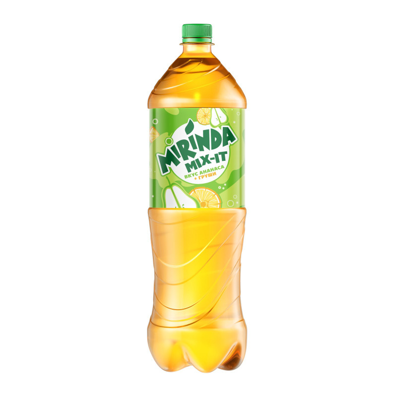 Напиток газированный Mirinda Mix-It Ананас-Груша, 1.5л — фото 1
