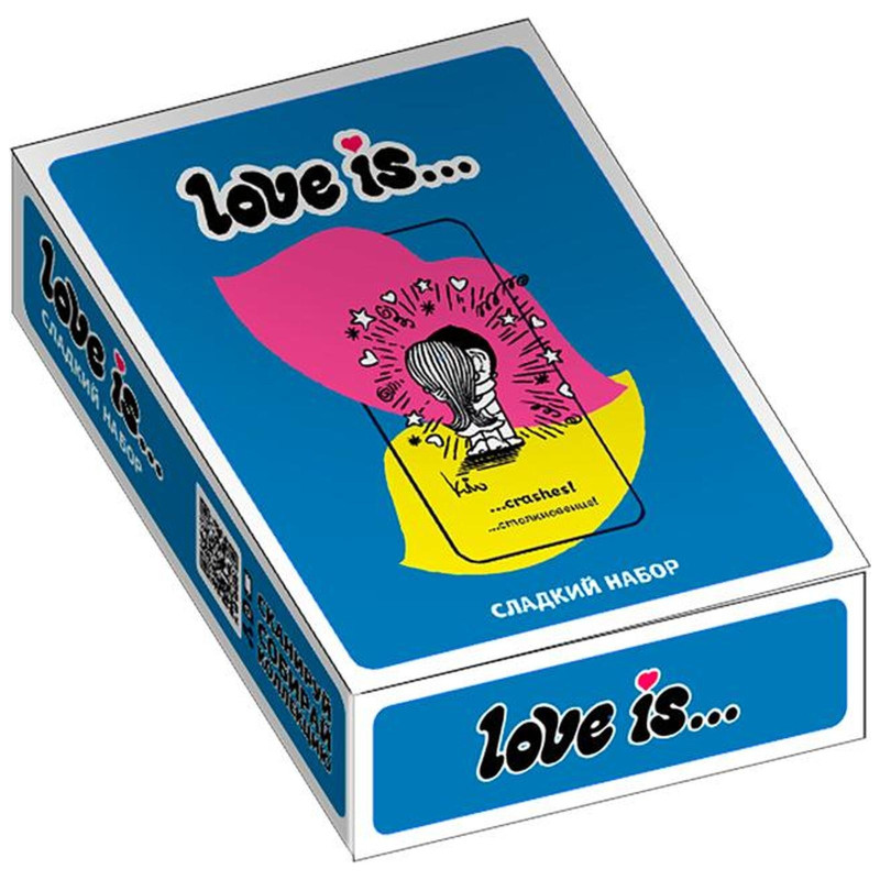 Сливочные жевательные конфеты Love is микс вкусов, 188.5г — фото 1