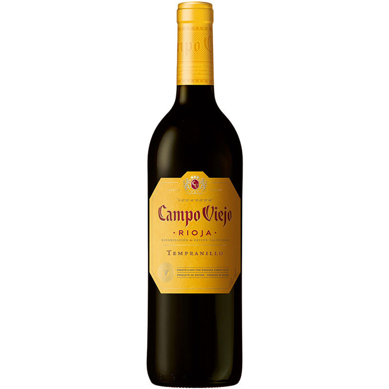 Вино Campo Viejo Tempranillo Rioja DOC красное сухое 13.5%, 750мл