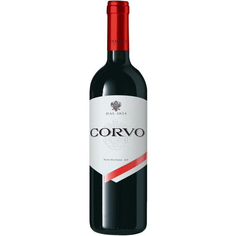 Вино Corvo Rosso красное сухое 12.5%, 750мл