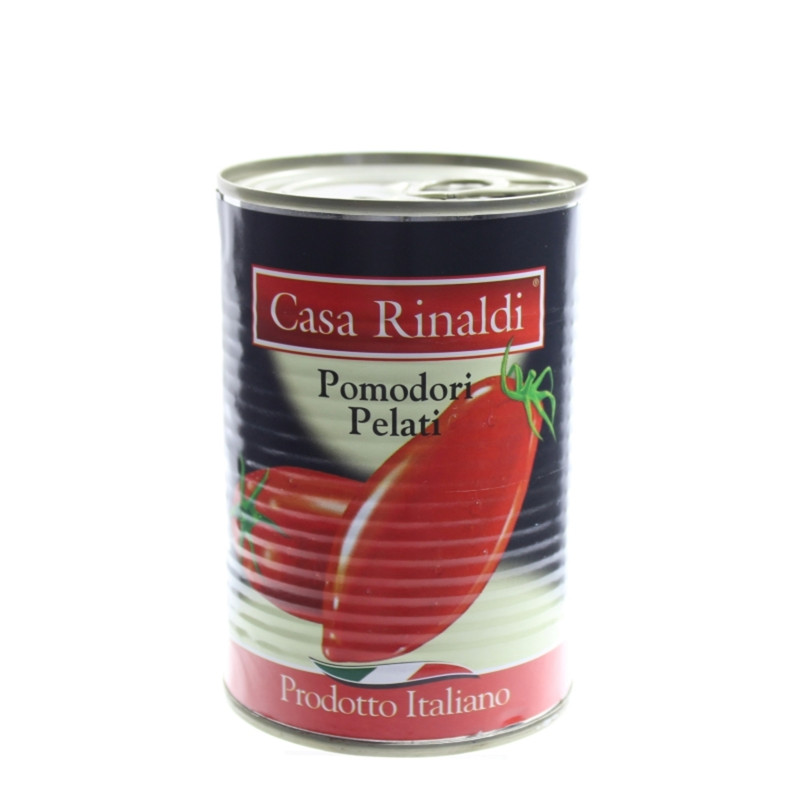 Помидоры Casa Rinaldi очищенные в томатном соке, 400г