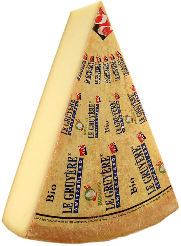 Сыр сычужный твёрдый Margot Fromages Грюйер био 49%