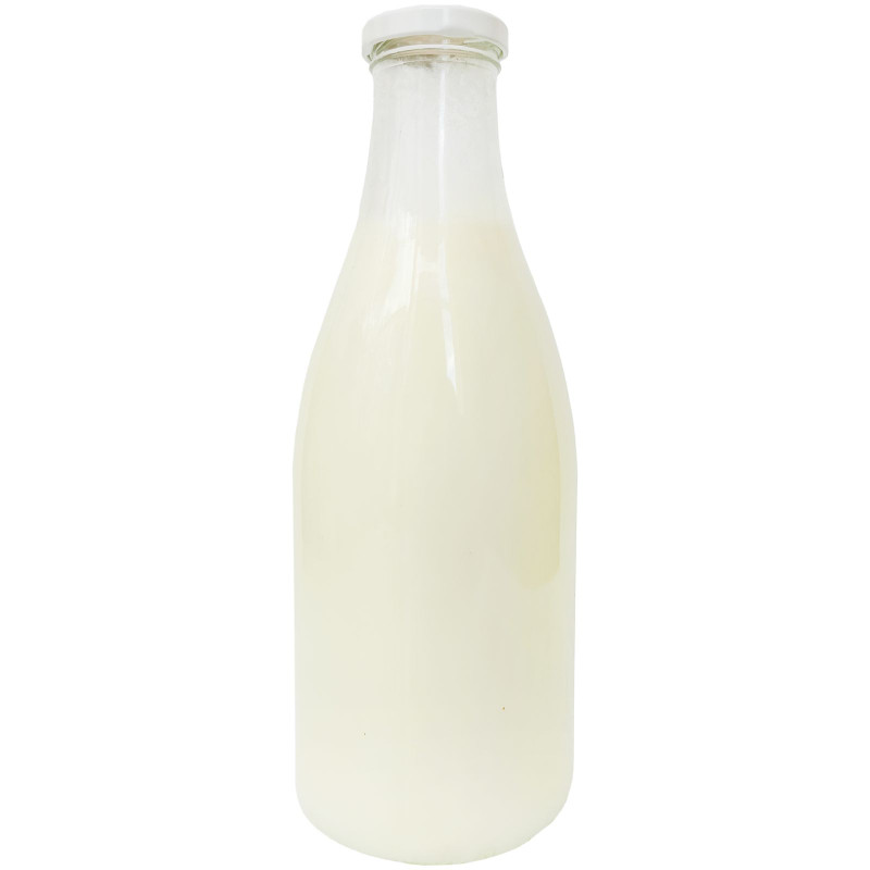 Молоко Калужское Сыроморье цельное пастеризованное 3.2-5.2%, 1л — фото 1