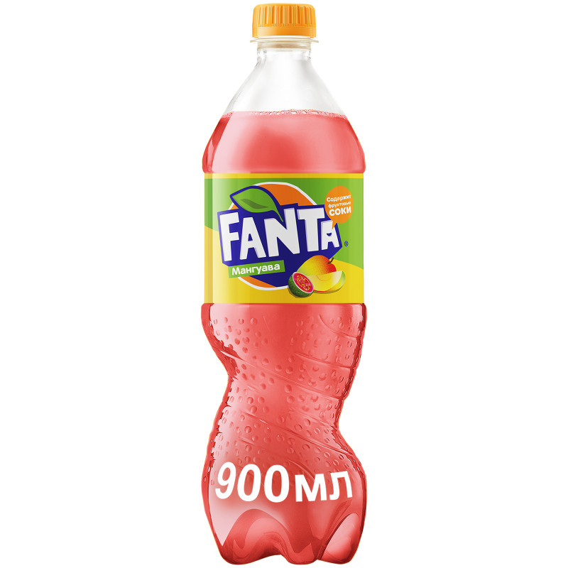 Напиток безалкогольный Fanta манго газированный, 900мл