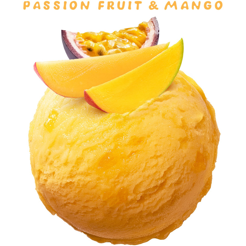 Десерт-мороженое Monterra Сорбет МангоМаракуйя, 2,4кг — фото 1