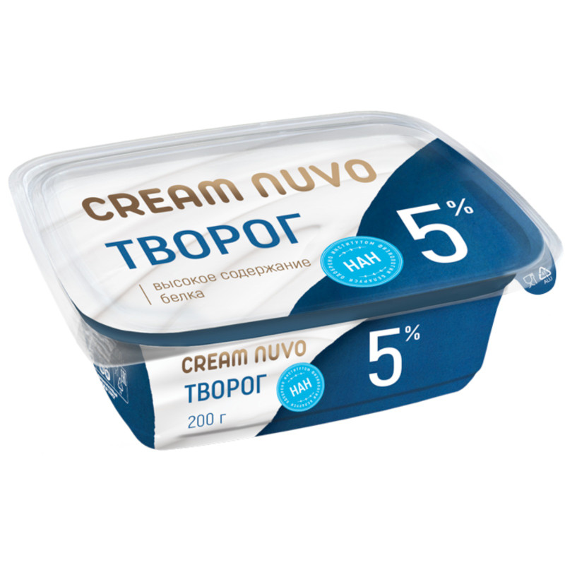 Творог Cream Nuvo Professional 5%, 200г