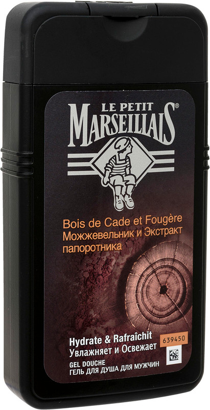 Гель Le Petit Marseillais для душа Можжевельник и экстракт папоротника, 250мл