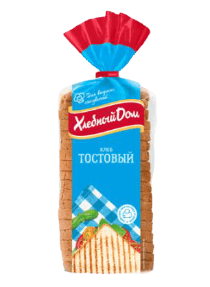 Хлеб Хлебный Дом тостовый нарезка, 500г