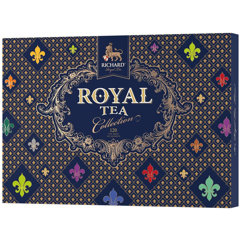 Чай Richard Королевская чайная коллекция ассорти в пакетиках, 120х8г