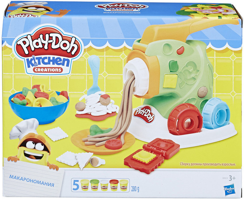 Игровой набор Play-Doh Kitchen Creations Макарономания B9013