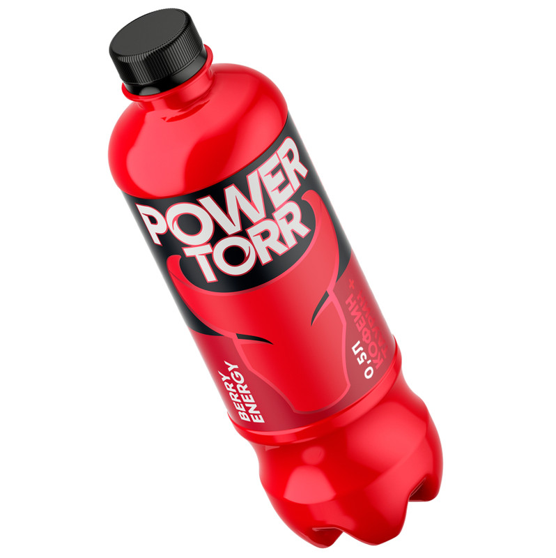 Энергетик Power Torr Red безалкогольный газированный, 500мл — фото 1