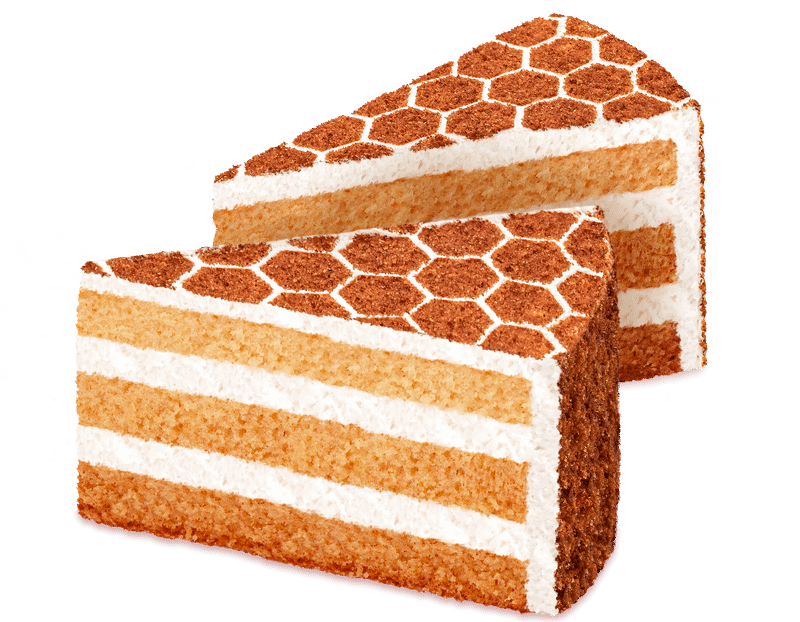 Торт ПБК Медовик, 500г — фото 1