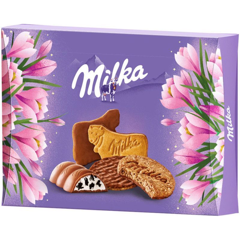 Набор Milka печенья и шоколада, 159г — фото 1