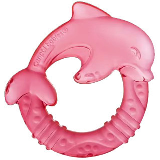 Прорезыватель для зубов Canpol Babies Дельфин охлаждающий 0+ в ассортименте — фото 1