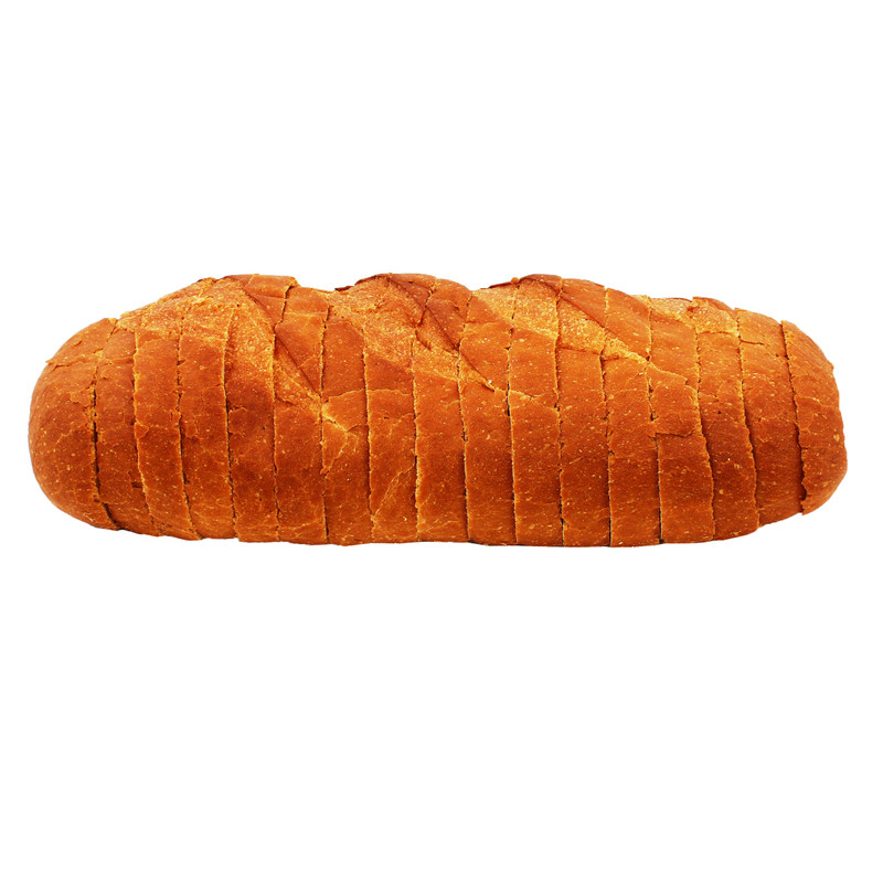 Батон Слободской Хлеб нарезной в нарезке высший сорт, 300г — фото 3