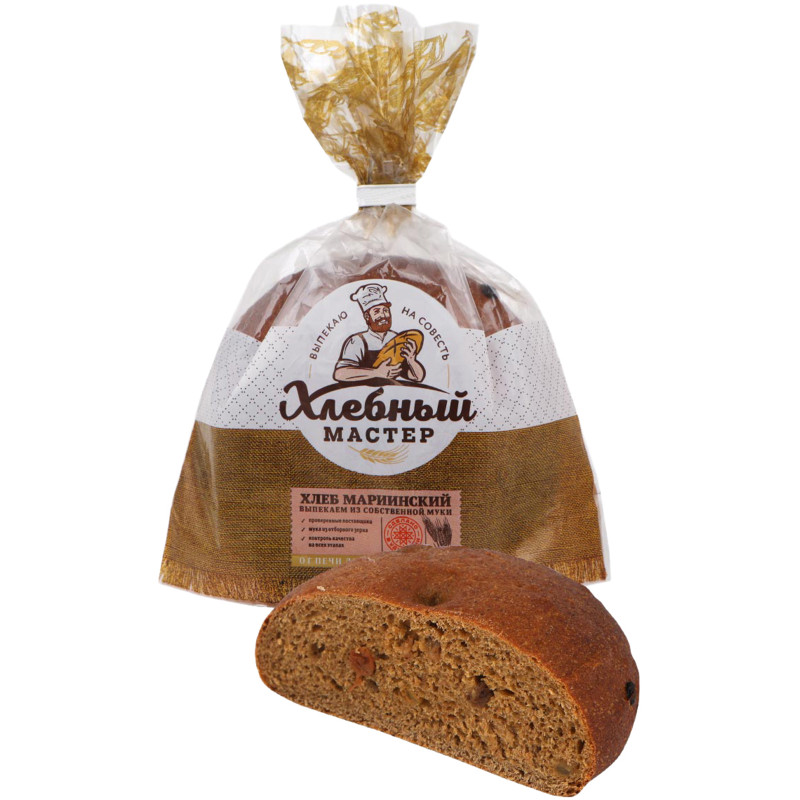 Хлеб Сарапульский ХК Мариинский ржано-пшеничный заварной, 200г