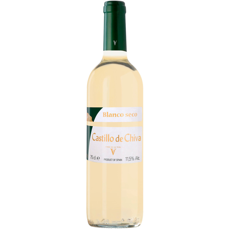 Вино Castillo de Chiva Blanco Seco белое сухое 12%, 750мл