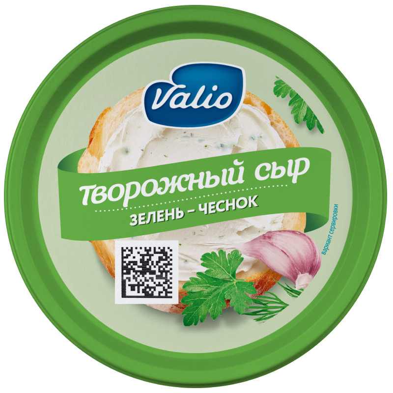 Сыр творожный Viola c укропом-чесноком-петрушкой 66%, 150г — фото 2
