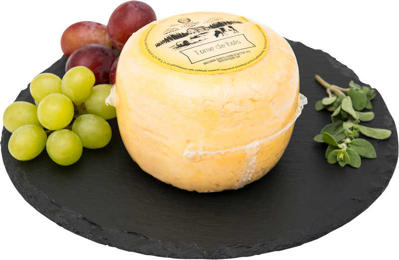 Сыр полутвёрдый фермерский Сырная Губерния Том де буа 41% — фото 1
