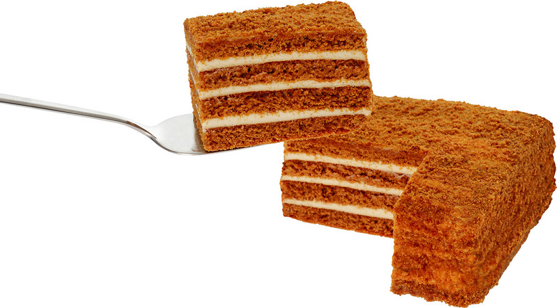 Торт Mirel Медовик со сметанным кремом, 550г — фото 2