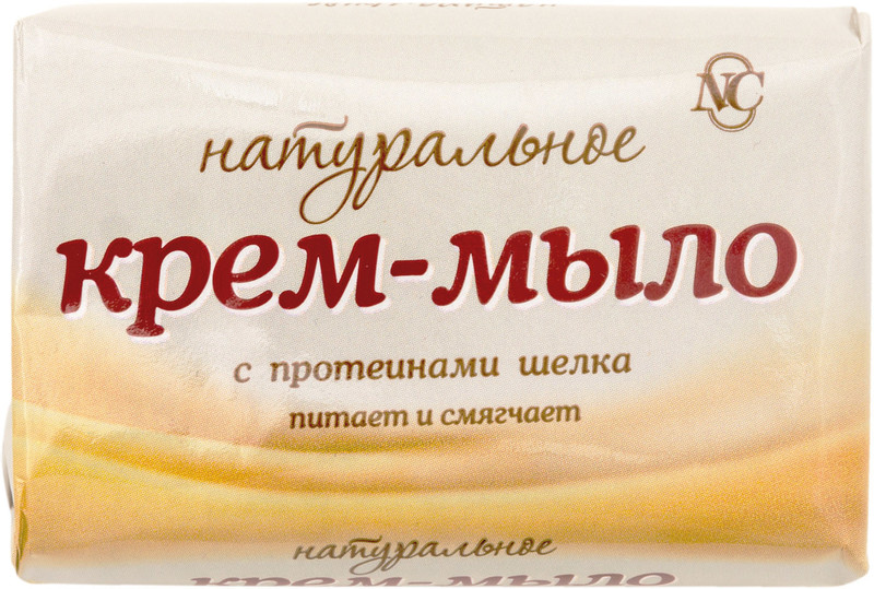 Крем-мыло Невская Косметика натуральное с протеинами шёлка, 90мл — фото 3