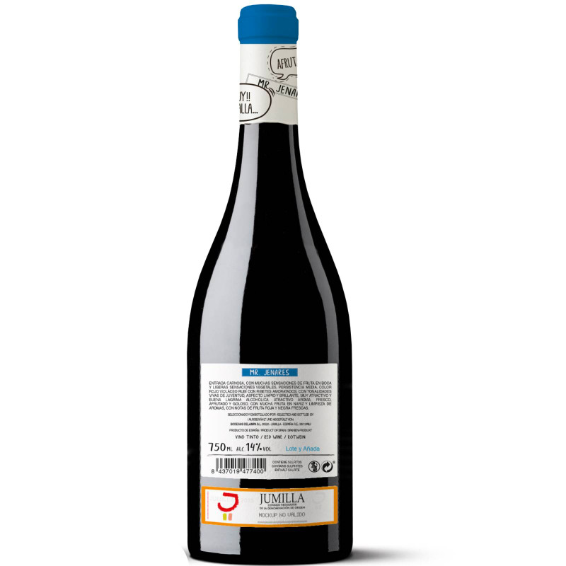 Вино Mr. Jenares Monastrell красное сухое 14%, 750мл — фото 1