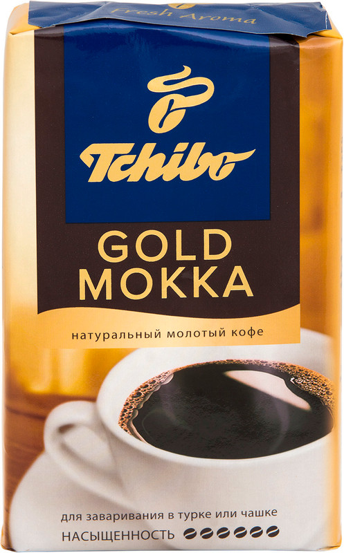Кофе Tchibo Gold Mokka молотый, 250г — фото 4